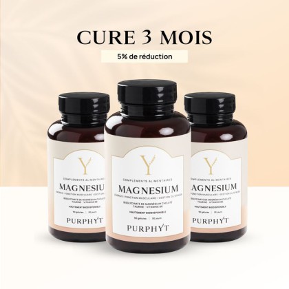 Bisglycinate de Magnésium - Cure 3 mois